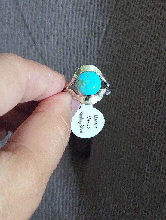 unknown Jewelry - Sterling Silver🤍 Mexican🇲🇽 Turquoise Ring - NWT